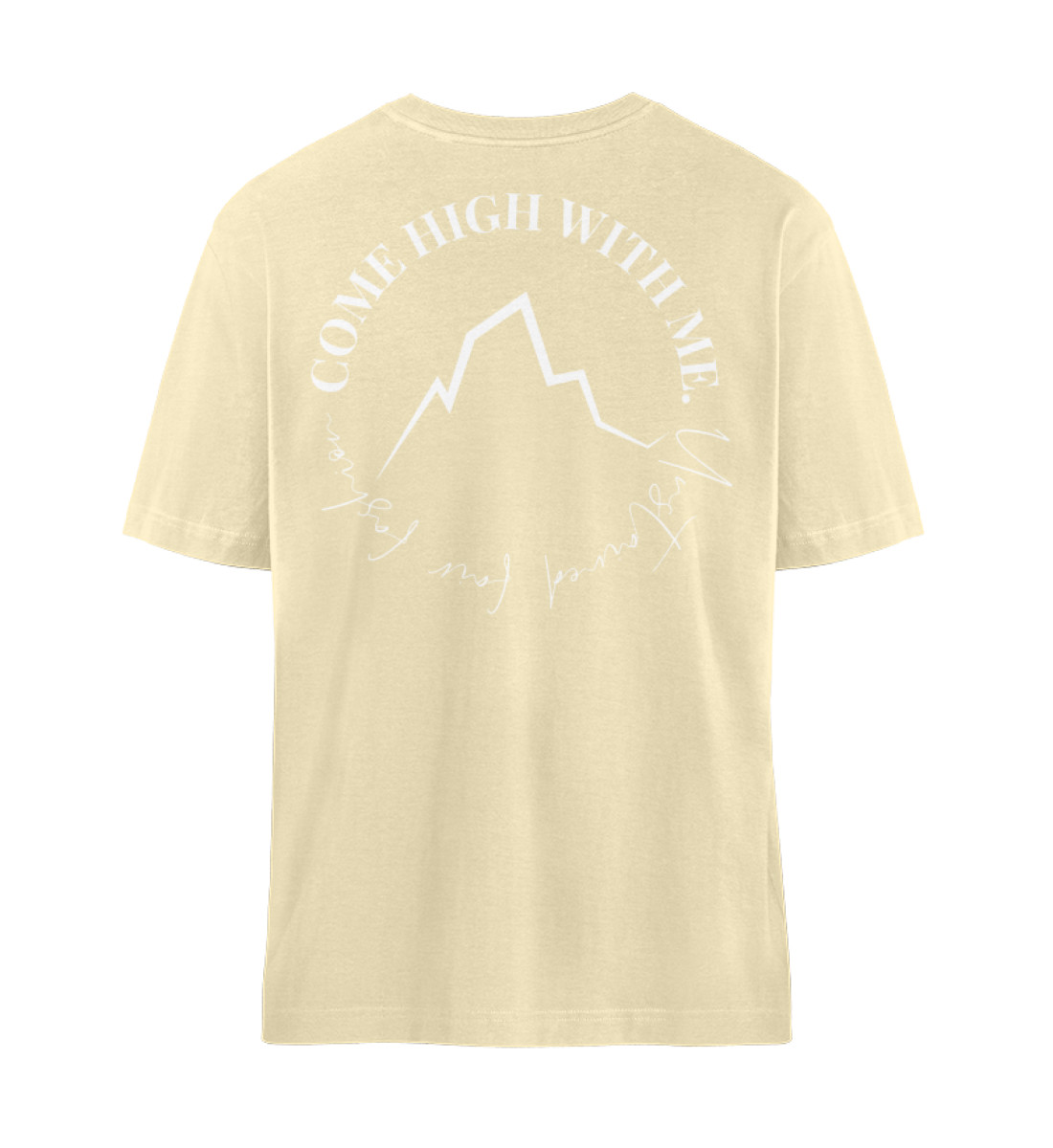 Shirt // mountain // five // white - Fuser Relaxed Shirt ST/ST-7052