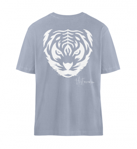 Shirt // tiger // white - Fuser Relaxed Shirt ST/ST-7086