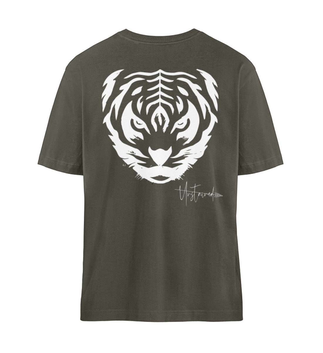 Shirt // tiger // white - Fuser Relaxed Shirt ST/ST-7072