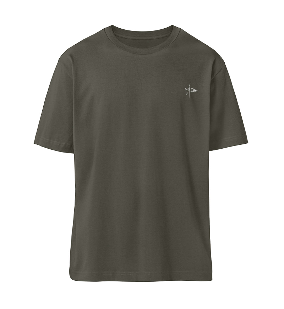 shirt // palm // white - Fuser Relaxed Shirt ST/ST-7072