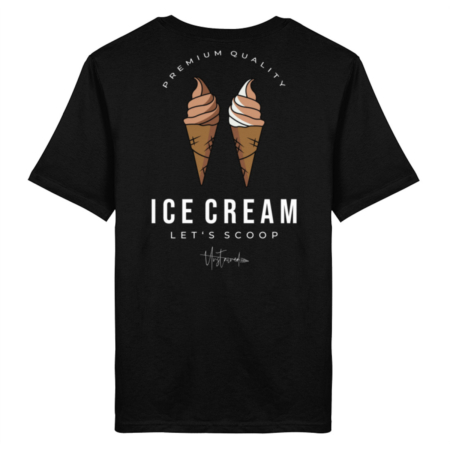icecream_1_black - Herren Premium Organic Shirt 2.0 ST/ST-16